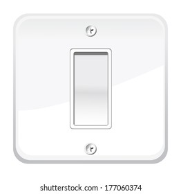 On/Off switch. Vector illustration