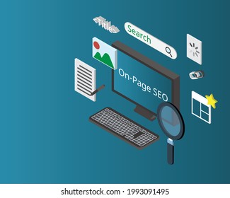 On-page SEO focuses on optimizing parts of your website that are within your control