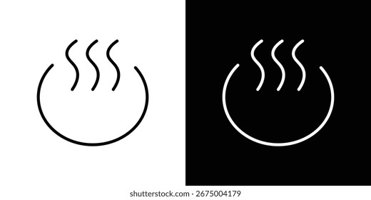 Iconos de Onsen, el mejor icono de trazo de Vector EPS