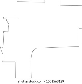 ontario county map in state of new york