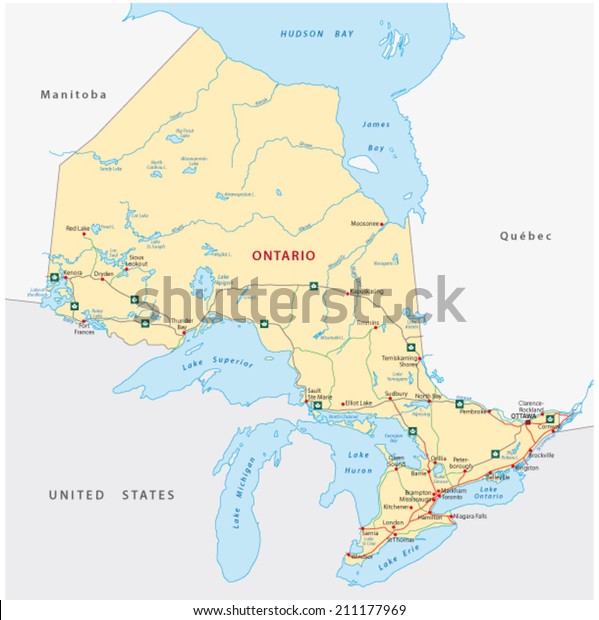 4,433 Map Ontario Images, Stock Photos & Vectors 