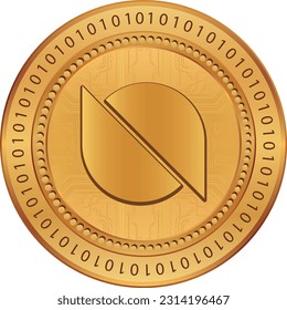 ontology-ont virtual currency logo. vector illustrations.