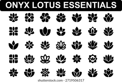 Onyx Lotus Paquete de iconos de Essentials