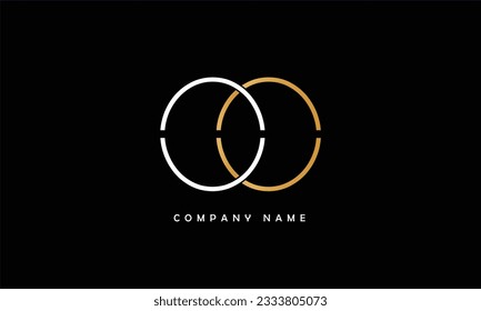 OO Abstract Letters Logo Monogram