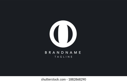 OO Alphabet initial Letter Monogram Icon Logo vector illustration