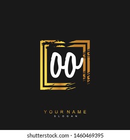 OO Initial beauty floral logo template