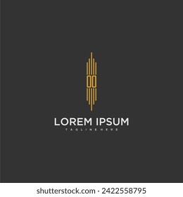 OO initial monogram business logo
