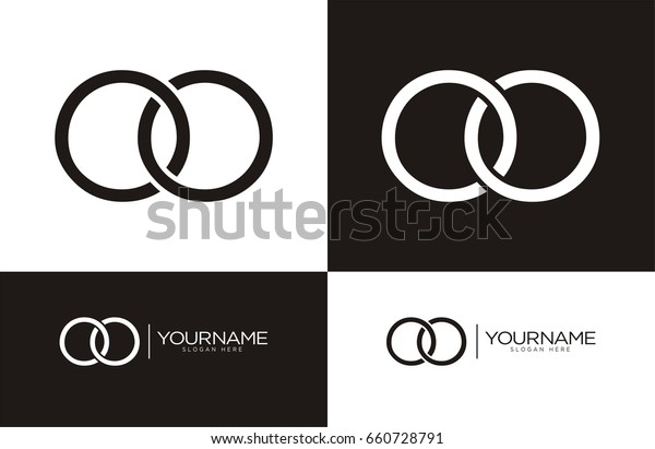 Oo Letter Combo Logo Your Business Stock Vector (Royalty Free) 660728791