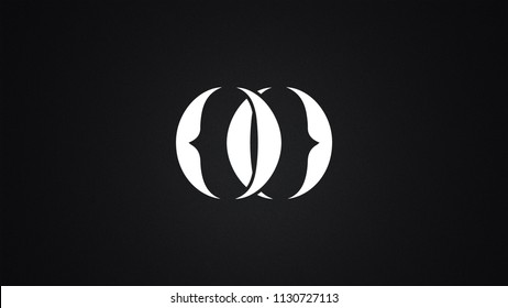 OO Letter Logo Design Template Vector