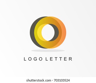 OO Letter Logo Design Template Element