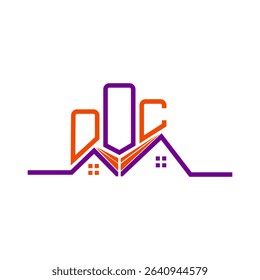OOC Real State logo design, OOC simple and modern logo. OOC luxurious alphabet design  