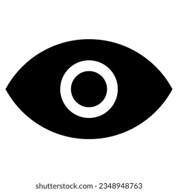 OOjs UI eye Icon, Eye Icon, Visibility icon vector. Show password button icon. See sign vector