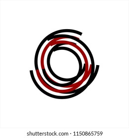 OOO, PPP, qqq initials line art company logo