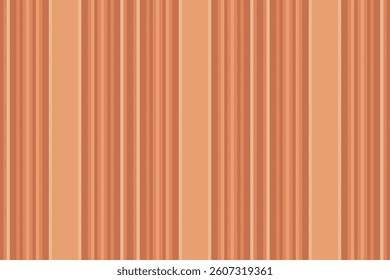 Oop textile lines vertical, vivid seamless texture stripe. Tintage pattern vector background fabric in orange and red colors palette.