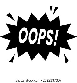 Oops Buble Chat pop Up icon