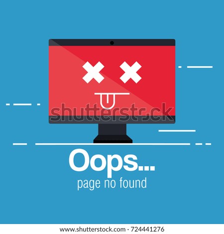 oops page no found concept