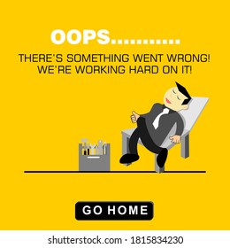 Oops, there's something went wrong, we're working hard on it