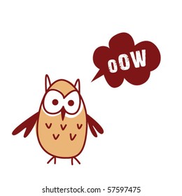 oow owl doodle