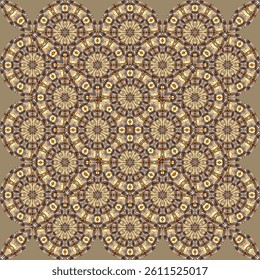 op art abstract floral pattern, ornament, abstract colorful background, vector decorative element