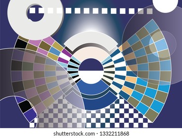 op art background