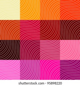 Op art background, abstract squares texture