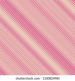 Op art background/ Contrast stroke trendy pattern