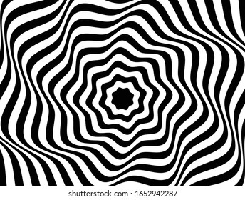 Op Art background - texture and background