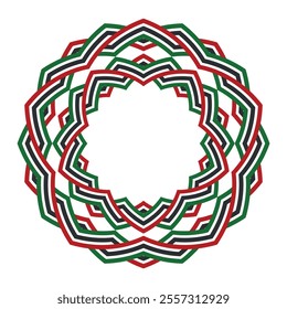 op art creative geometric pattern, modern background, vector design element