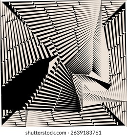 op art creative pattern, abstract modern background, vector design element