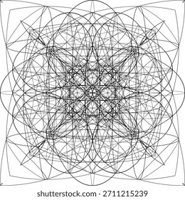 op art padrão criativo, ornamento, fundo lineart moderno, decoração vetorial
