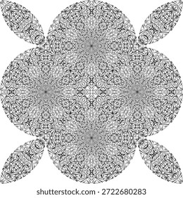 op art padrão criativo, ornamento, fundo floral abstrato moderno, decoração vetorial original