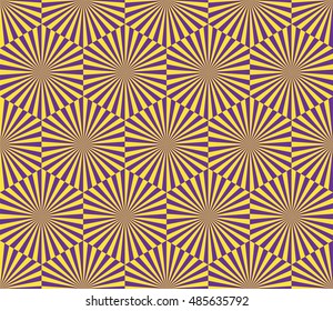Op art geometric pattern, vector illustration