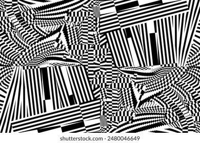 fondo de líneas de semitonos de arte superior, patrón dinámico geométrico creativo, tarjeta de diseño moderno de Vector, cubierta, volante, Plantilla de póster