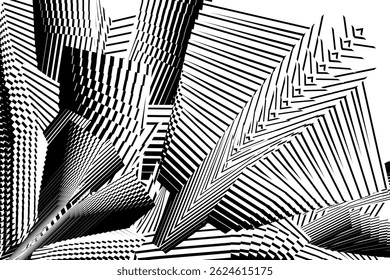 op art modern background, creative dynamic pattern, vector texture