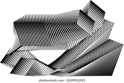 op art modern background, creative dynamicpattern, vector texture