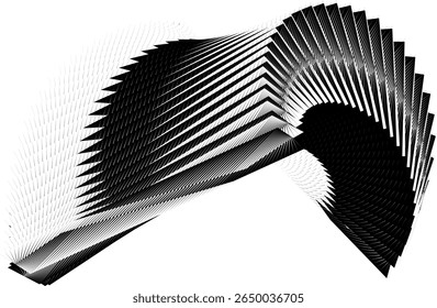 op art modern background, creative dynamic pattern, vectordesign element