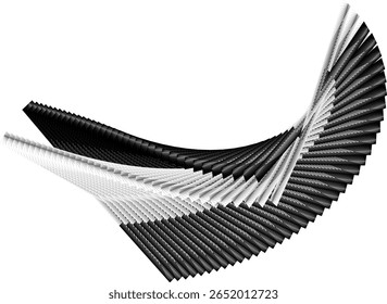 op art modern background, creative dynamic pattern, vector design element