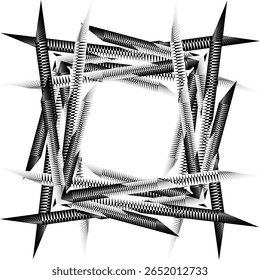 op art modern background, creative dynamic pattern, vector design element