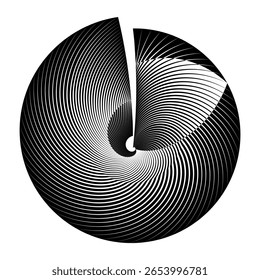 op art modern background, creative dynamic pattern, vector design element