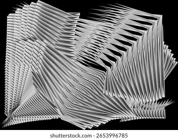 op art modern background, creative dynamic pattern, vector texture