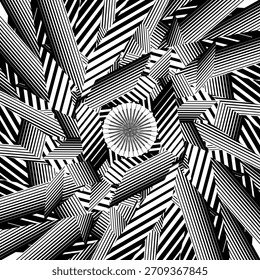 fundo moderno da arte superior, padrão dinâmico criativo, elemento do projeto do vetor