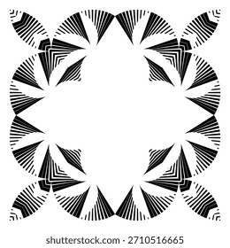 op art modern background, creative dynamic pattern, vector design element