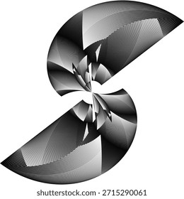 op art modern background, creative dynamic pattern, vector composition