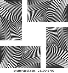 op art modern composition, abstract vector background