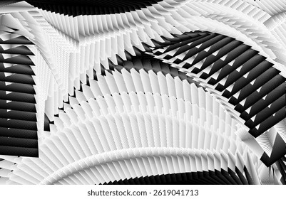 op art modern composition, abstract vector background