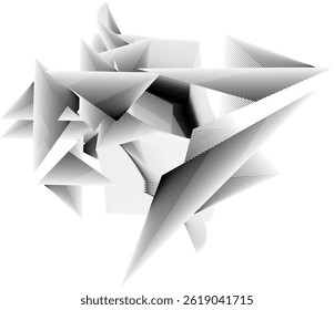 op art modern composition, abstract vector background