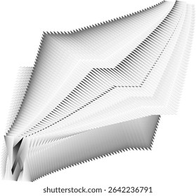 op art modern lines background, creative dynamic pattern, vector texture