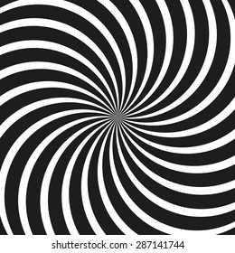 Op Art Swirl Background