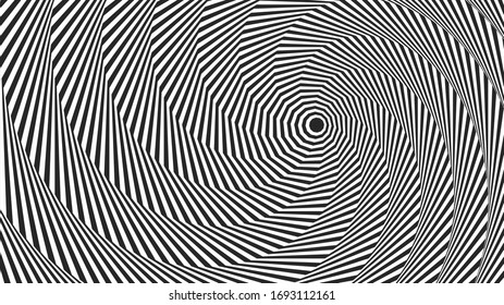 Op Background Abstract Background Hallucinations Black Stock Vector ...