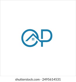 The OP initials logo with a blue house icon on a white background